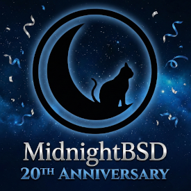 MidnightBSD 20th Anniversary